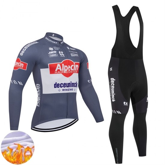 Cyklistický Bib Thermo Set Alpecin Deceuninck 2025 Pánské