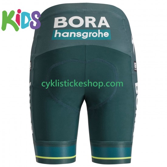 Cyklistické Kraťasy Bora-Hansgrohe 2024 Dětský N001