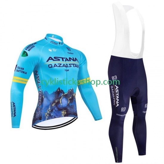 Cyklistický Bib Set Astana Qazaqstan 2024 Team Pánské