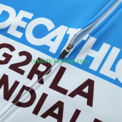 Cyklistický Bib Set Decathlon Ag2R 2024 Pánské