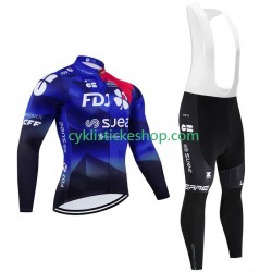 Cyklistický Bib Set Fdj Suez 2024 Pánské