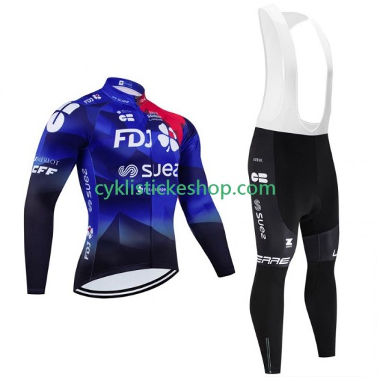 Cyklistický Bib Set Fdj Suez 2024 Pánské