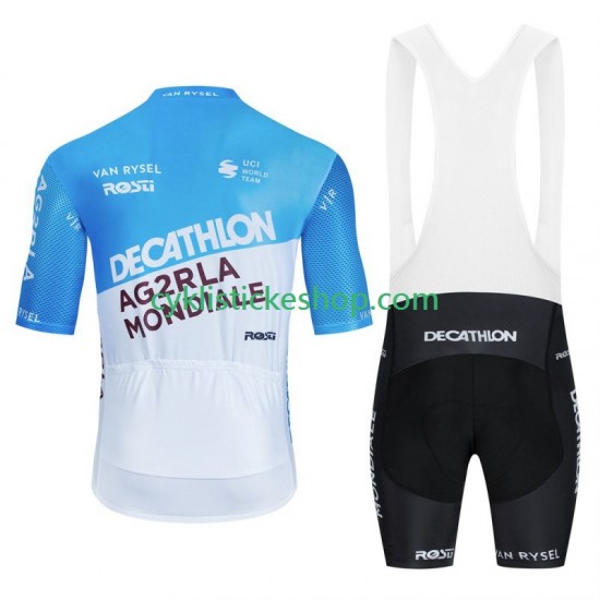 Cyklistický BIB Komplet Decathlon Ag2R 2024 Pánské