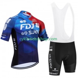 Cyklistický BIB Komplet Fdj Suez 2024 Pánské
