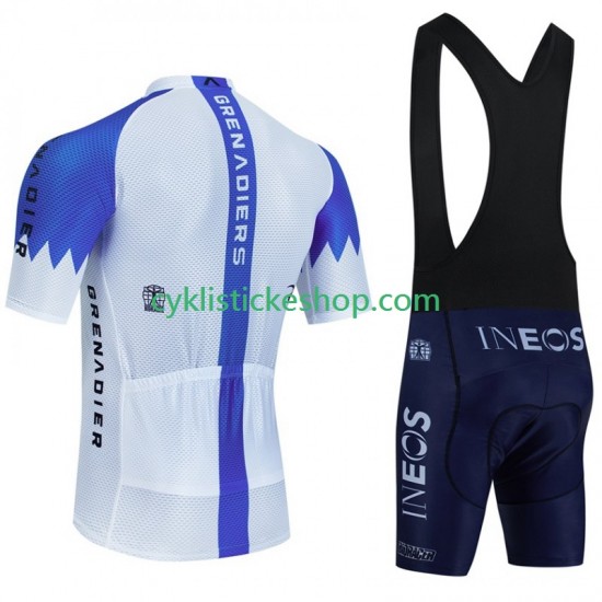 Cyklistický BIB Komplet Ineos Grenadier 2023 Blanc Pánské