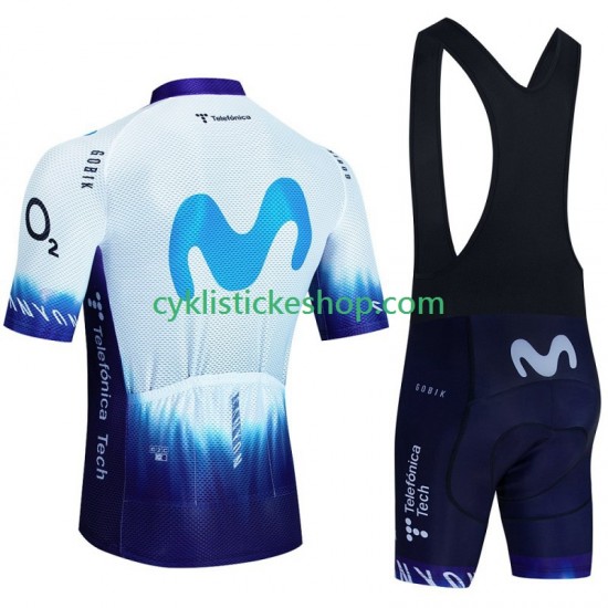 Cyklistický BIB Komplet Movistar Iceberg 2023 Pánské