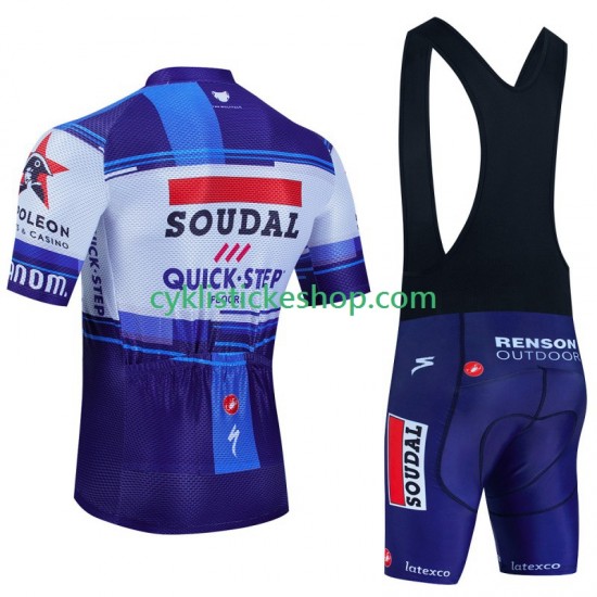Cyklistický BIB Komplet Soudal Quickstep 2023 Pánské