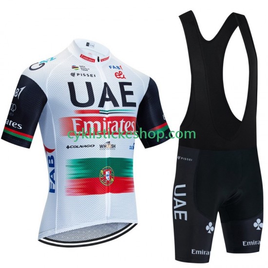 Cyklistický BIB Komplet Uae Emirates 2023 Pánské N001