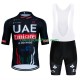 Cyklistický BIB Komplet Uae Emirates 2024 Black Pánské