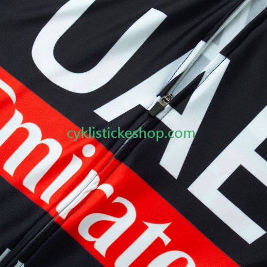 Cyklistický BIB Komplet Uae Emirates 2024 Black Pánské