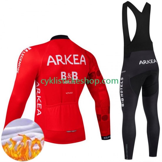 Cyklistický Bib Thermo Set Arkea Bb Hotels Excalibur 2024 Pánské