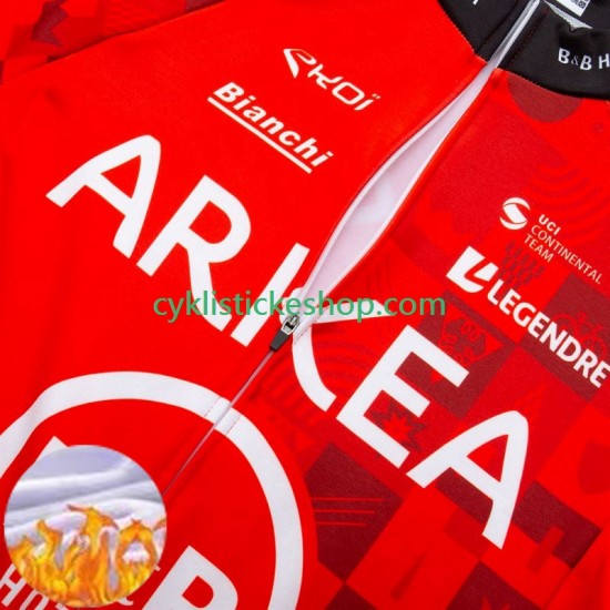 Cyklistický Bib Thermo Set Arkea Bb Hotels Excalibur 2024 Pánské