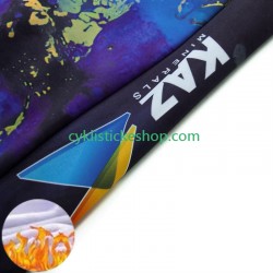 Cyklistický Bib Thermo Set Astana Qazaqstan 2024 Pánské