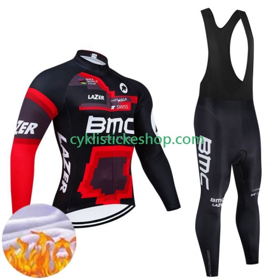 Cyklistický Bib Thermo Set Bmc Suisse 2024 Pánské