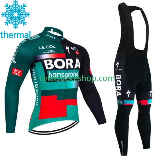 Cyklistický Bib Thermo Set Bora Hansgrohe 2023 Pánské