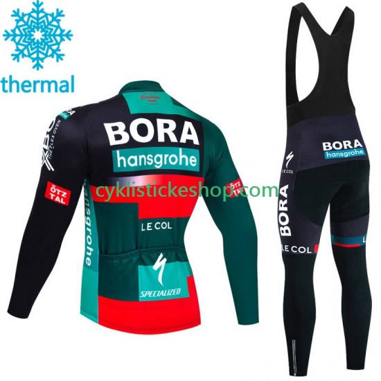 Cyklistický Bib Thermo Set Bora Hansgrohe 2023 Pánské
