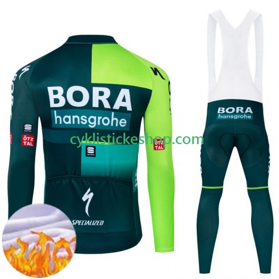 Cyklistický Bib Thermo Set Bora Hansgrohe 2024 Pánské N001