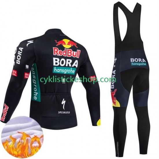 Cyklistický Bib Thermo Set Bora Hansgrohe 2024 Pánské