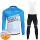Cyklistický Bib Thermo Set Decathlon Ag2R 2024 Pánské