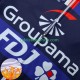 Cyklistický Bib Thermo Set Fdj Groupama 2024 Pánské