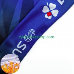 Cyklistický Bib Thermo Set Fdj Suez 2024 Pánské