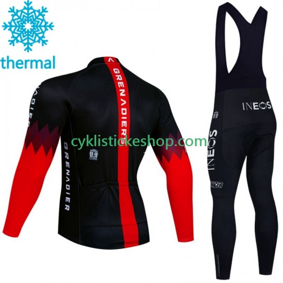 Cyklistický Bib Thermo Set Ineos Grenadier 2023 Noir Pánské