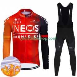 Cyklistický Bib Thermo Set Ineos Grenadier 2024 Pánské