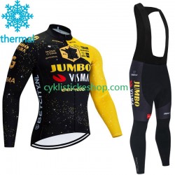 Cyklistický Bib Thermo Set Jumbo Visma Tdf Velodrome 2023 Pánské