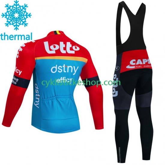 Cyklistický Bib Thermo Set Lotto Dstny 2023 Pánské