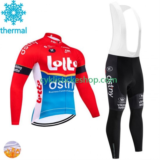 Cyklistický Bib Thermo Set Lotto Dstny 2024 Pánské