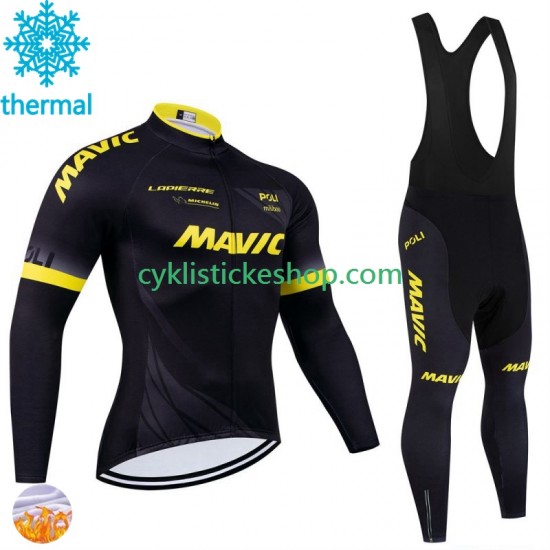 Cyklistický Bib Thermo Set Mavic 2024 Pánské