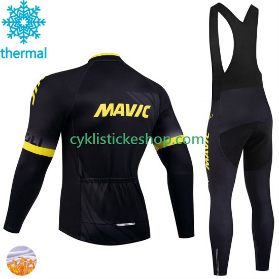 Cyklistický Bib Thermo Set Mavic 2024 Pánské