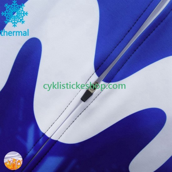 Cyklistický Bib Thermo Set Movistar 2024 Pánské