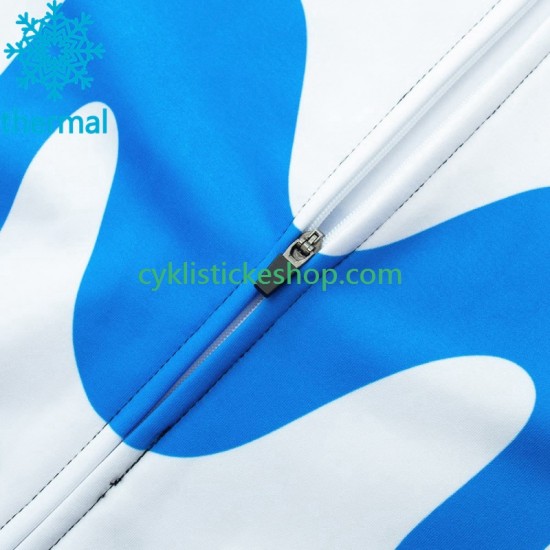 Cyklistický Bib Thermo Set Movistar Iceberg 2023 Pánské