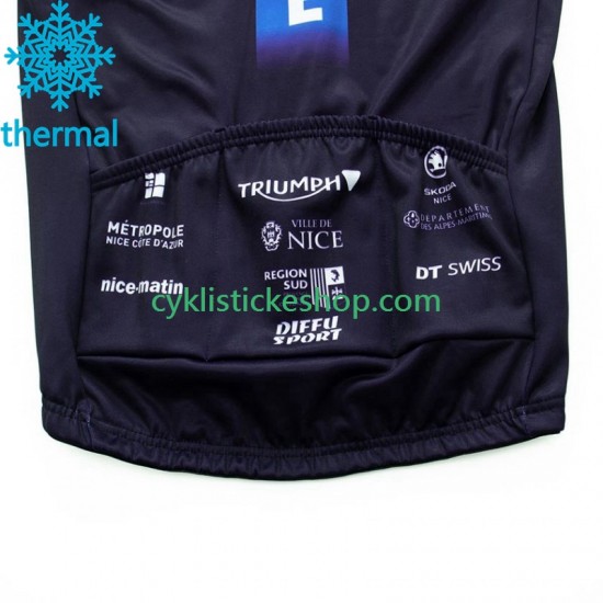 Cyklistický Bib Thermo Set Nice Metropole Cote D Azur 2023 Pánské