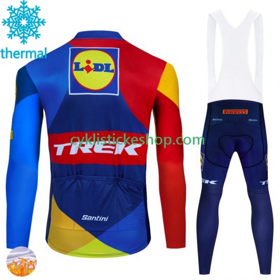 Cyklistický Bib Thermo Set Trek Lidl 2024 Pánské