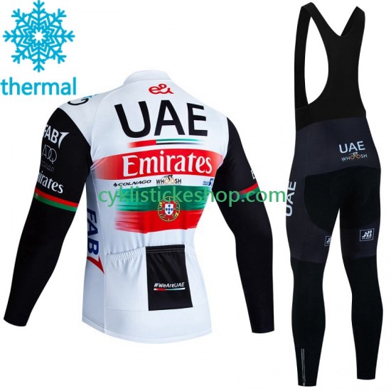Cyklistický Bib Thermo Set Uae Emirates 2023 Pánské N002
