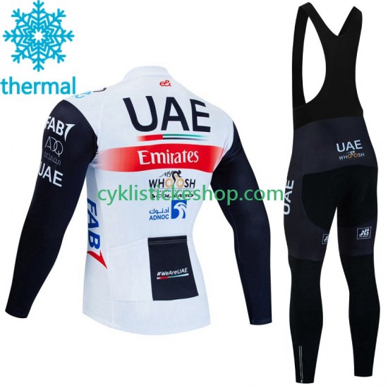 Cyklistický Bib Thermo Set Uae Emirates 2023 Pánské