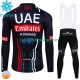 Cyklistický Bib Thermo Set Uae Emirates 2024 Pánské N001