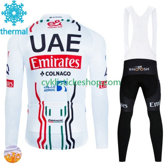 Cyklistický Bib Thermo Set Uae Emirates 2024 Pánské