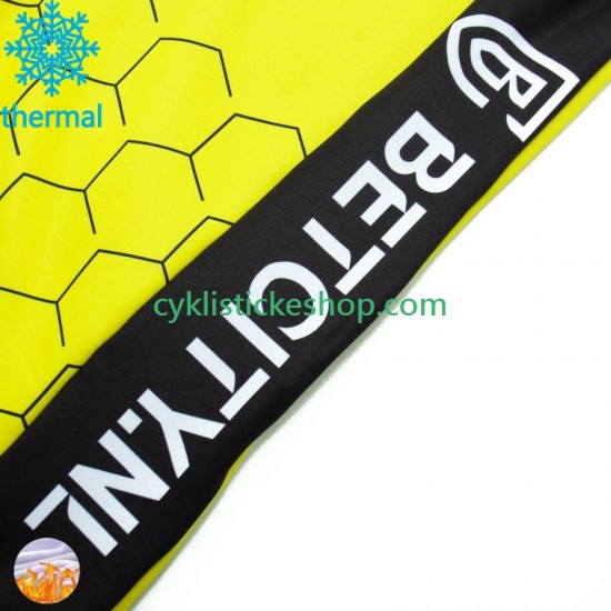 Cyklistický Bib Thermo Set Visma Lease A Bike 2024 Pánské