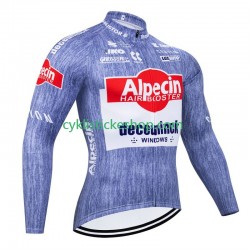 Cyklistický Dres s Dlouhými Rukávy Alpecin Deceuninck 2024 Pánské
