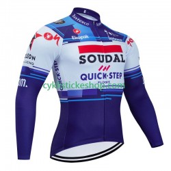 Cyklistický Dres s Dlouhými Rukávy Soudal Quickstep 2023 Pánské