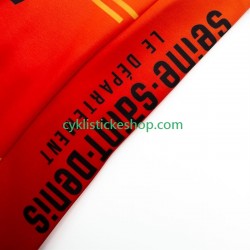 Cyklistický Dres s Dlouhými Rukávy St Michel Auber 93 Mavic 2024 Pánské