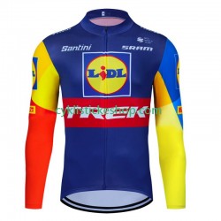 Cyklistický Dres s Dlouhými Rukávy Trek Lidl 2024 Pánské
