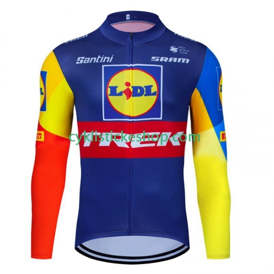Cyklistický Dres s Dlouhými Rukávy Trek Lidl 2024 Pánské