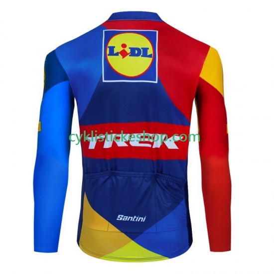 Cyklistický Dres s Dlouhými Rukávy Trek Lidl 2024 Pánské
