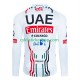 Cyklistický Dres s Dlouhými Rukávy Uae Emirates 2024 Pánské