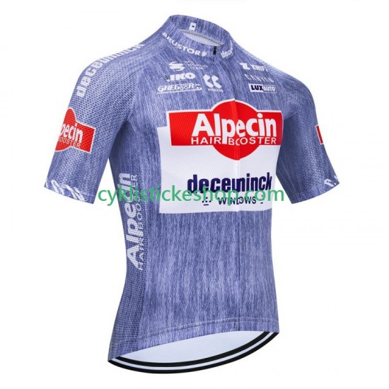 Cyklistický Dres s Krátkým Rukávem Alpecin Deceuninck 2024 Pánské