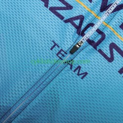 Cyklistický Dres s Krátkým Rukávem Astana Qazaqstan 2023 Pánské